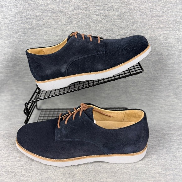 samuel hubbard Shoes - Samuel Hubbard Free Shoes Womens Navy Suede Oxford Vibram Sole W1101-606 Shoes